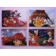 SLAYERS set 6 lamicard Original Japan Anime manga 90s Laminated Card Try Next Gorgeus